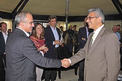 Italian Delegation, Afghan Entrepreneurs meet at PRT Herat.