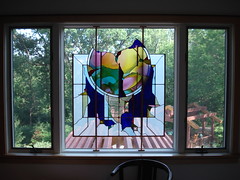Stained glass at Tall Oaks