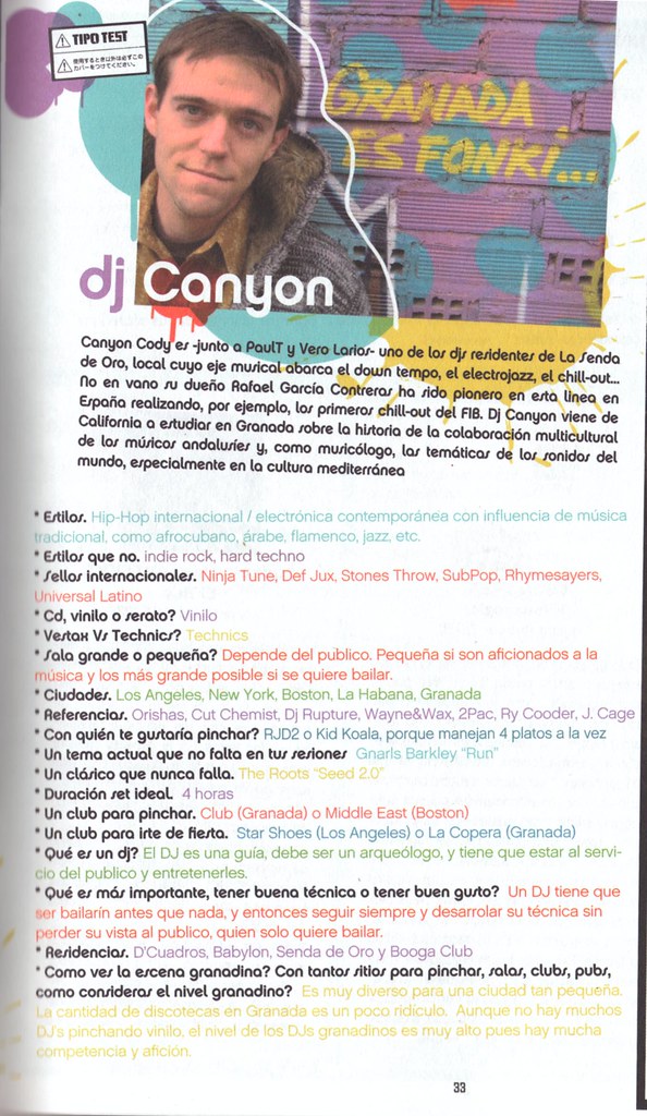 Dj Canyon (Spanish Press)