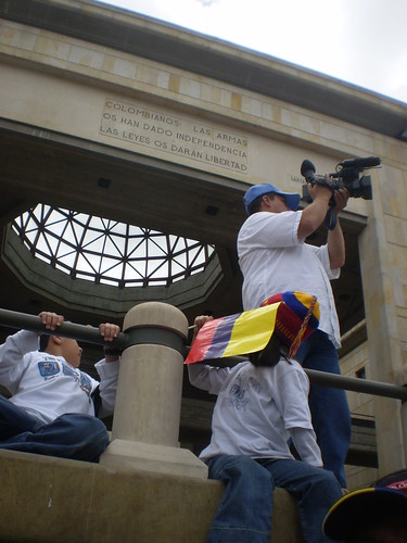 Marcha 20 de julio - Plaza de Bolívar