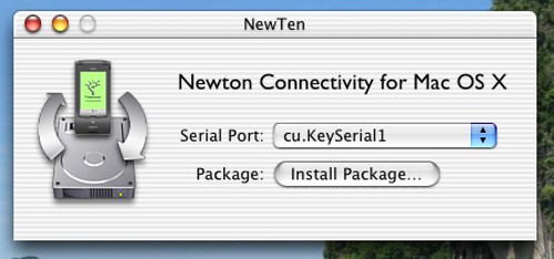 NewTen's simple interface
