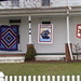 Amish Quilts on Porch