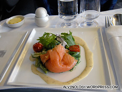 Another smoked salmon appetiser