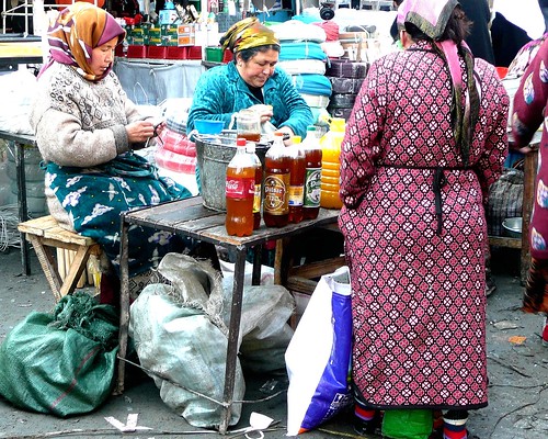 Oil Sellers  - Urgut, Uzbekistan