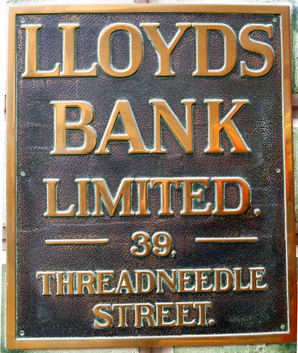 Lloyds Bank Threadneedle-Street 