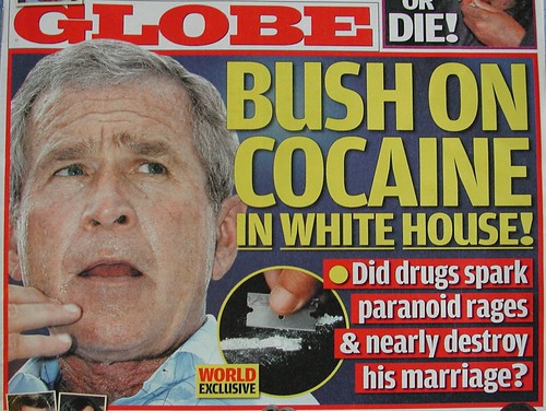 Bush on Cocaine in White House