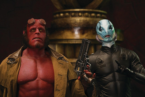Hellboy y Doug Jones