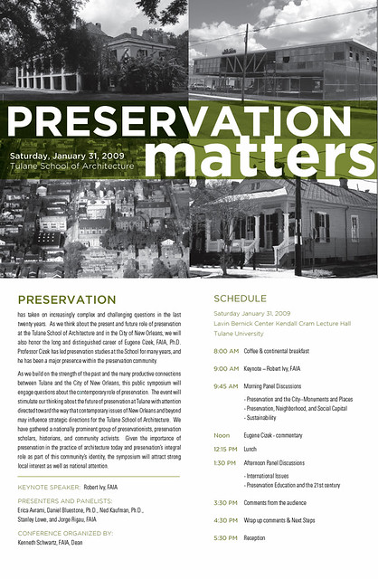 Preservation Matters