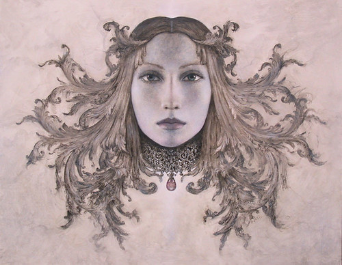 _quot_Portrait of an Ethereal Woman by Kris Kuksi