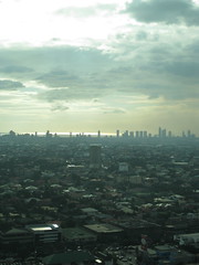 Manila Skyline and Manila Bay - wide