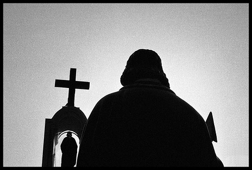 jesus on cross silhouette. Oh Jesus, originally uploaded
