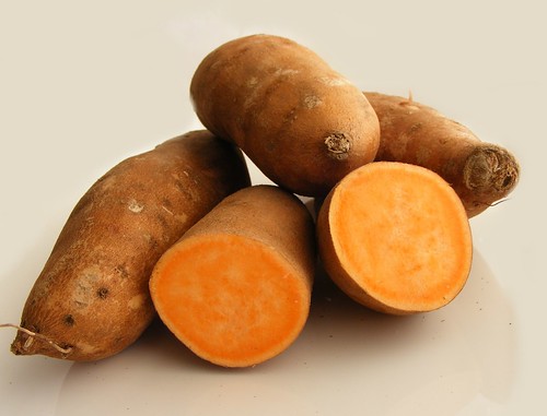 Yam or Sweet potato (orange kind)