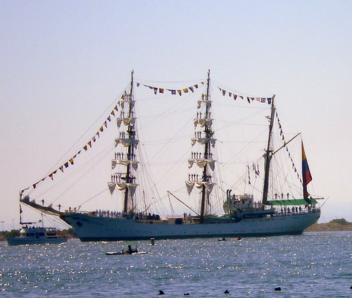 Tall Ship "Gloria" in San Diego