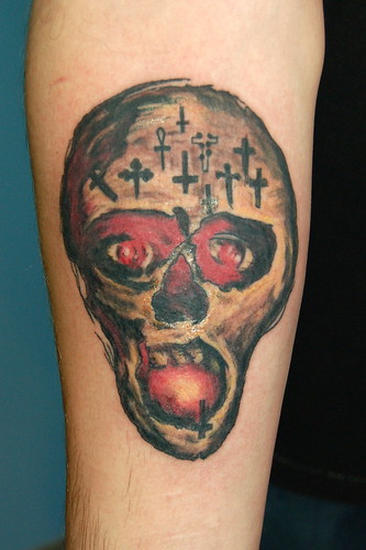 Slayer tattoo. john howie