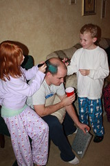 Maddie and Steve-O Coloring Kevin's Hair