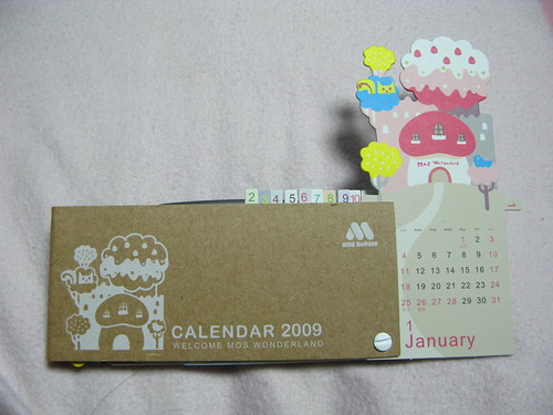 MOS 2009年曆