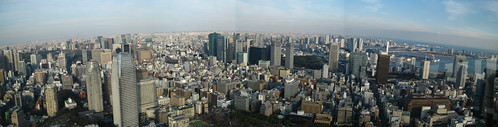 Panorama - View from Tokyo Tower