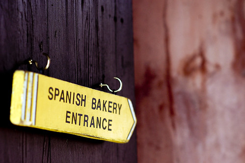 spanish bakery entrance