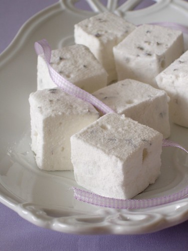 Lavender marshmallows