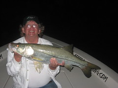 Warren with his fatty keeper Snook