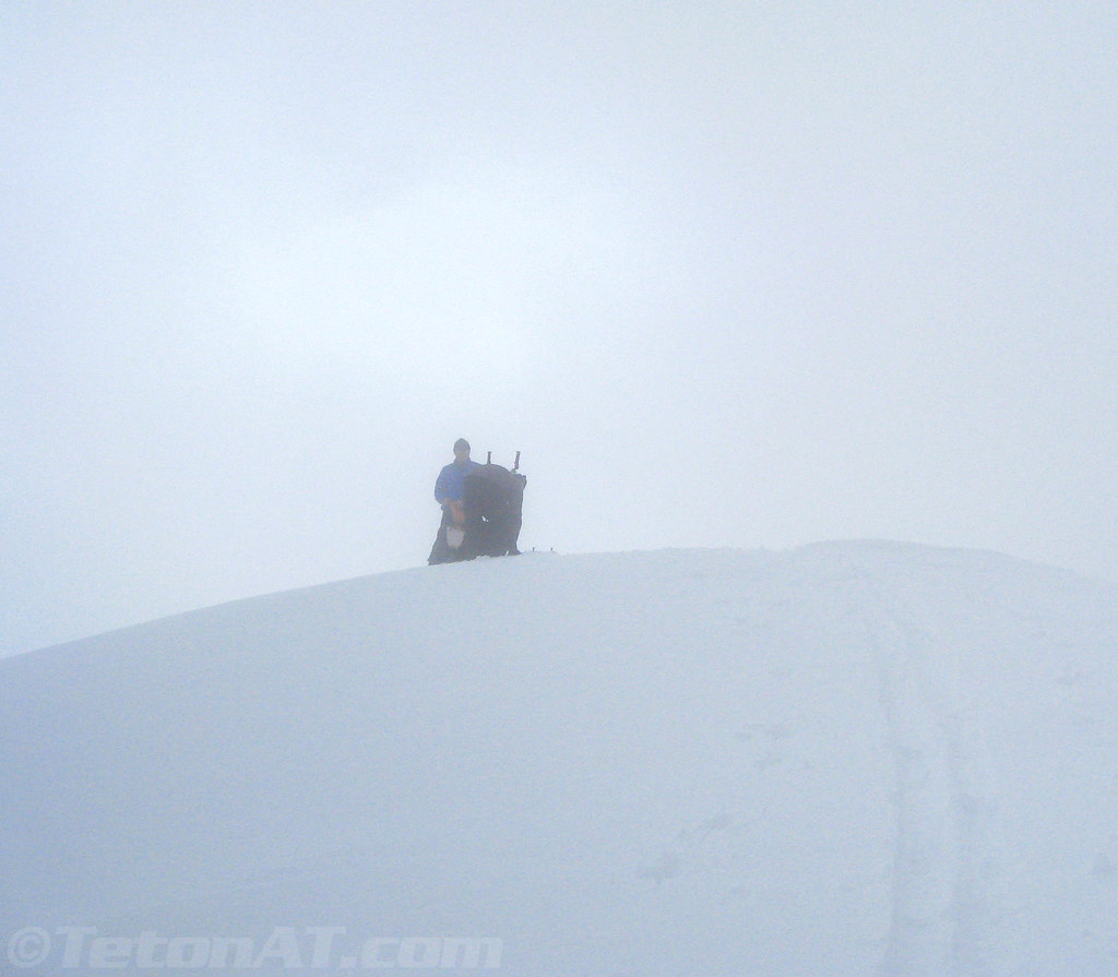 tough visibility arriving at the summit