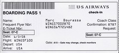 Scam - "Boarding Pass"