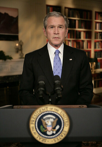 20070110 George W. Bush by Image Editor.