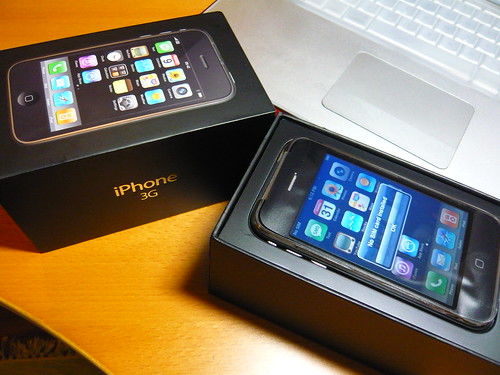 iPhone and box