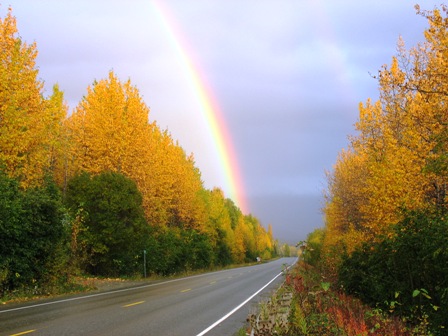 Eagle River Road Rainbow
