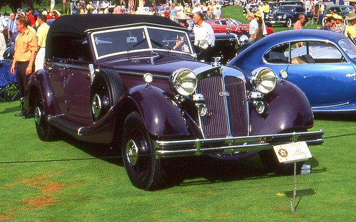 1938 Horch 853 convertible sedan