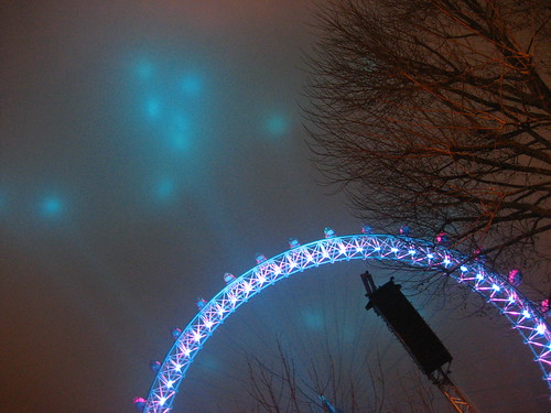 The London Eye on New Year's Eve 2008, London