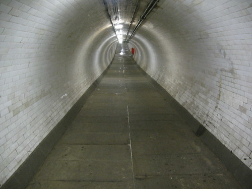 Inside Greenwich Foot Tunnel