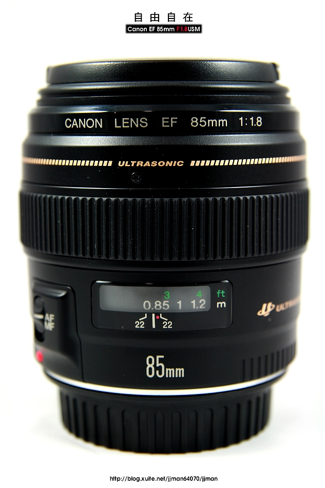 Canon EF 85mm F1.8 USM [開箱、實拍、心得] - 迷人的85mm F1.8 - 原廠 