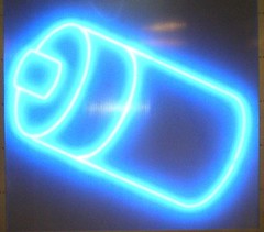 neon battery