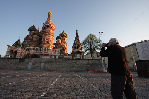 Ron shoots St.Basil Cathedral