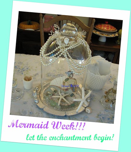 Mermaid in Bell Jar
