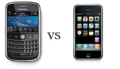 blackberry bold Vs Iphone 3G