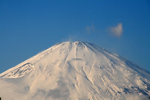 你拍攝的 富士山。