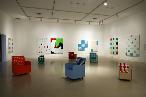 Installationview at Orange County Museum of Art - Photo by Christopher Bliss Photography