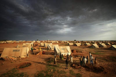 Chad refugee camp