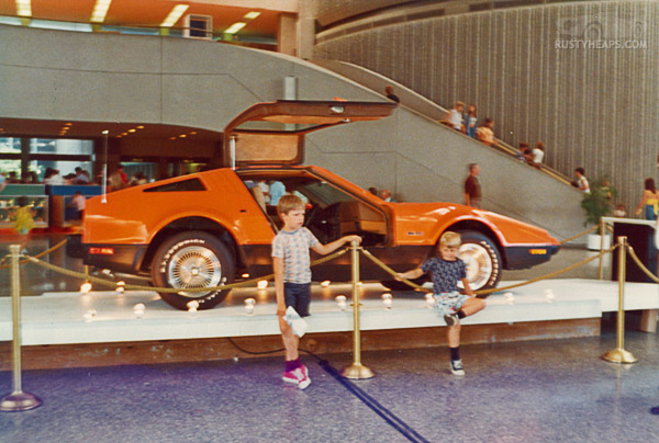 Bricklin at Ontario Science Center, 1975
