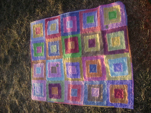 Grace Ragged Squares Quilt