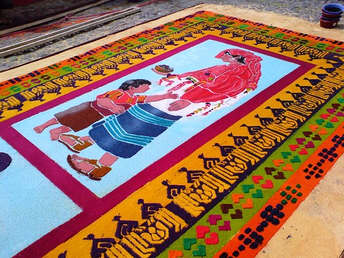 alfombras de semana santa en guatemala. Guatemala, Semana Santa