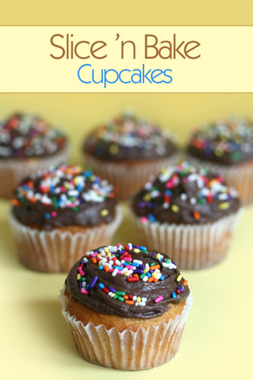 Slice 'n Bake Cupcakes
