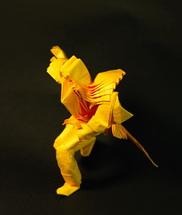 Swordsman (egg.origami) Tags: origami swordsman hoangtrungthanh hongtrungthnh licencetofold