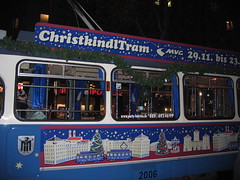 Christmas streetcar!