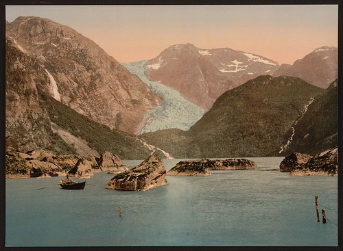[Bondhus glacier and lake, Hardanger Fjord, Handanger, Norway] (LOC)