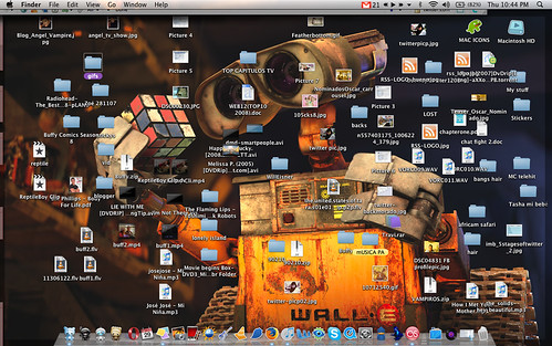 My desktop in lap