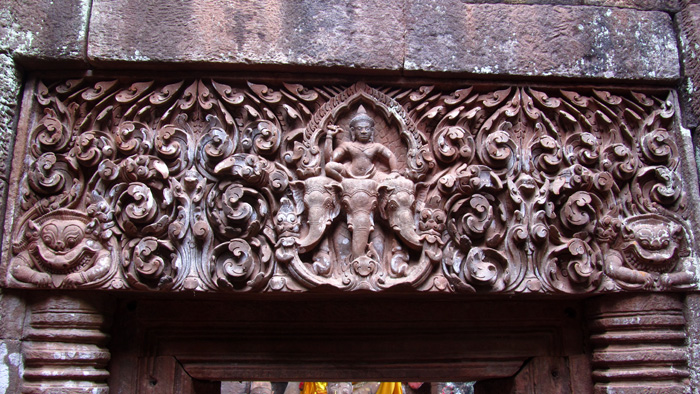Vat Phu Stone carving