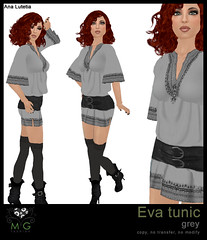 [MG fashion] Eva tunic (grey)